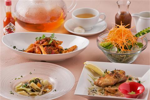 2日目昼食　魚沼のイタリアンコース(一例)